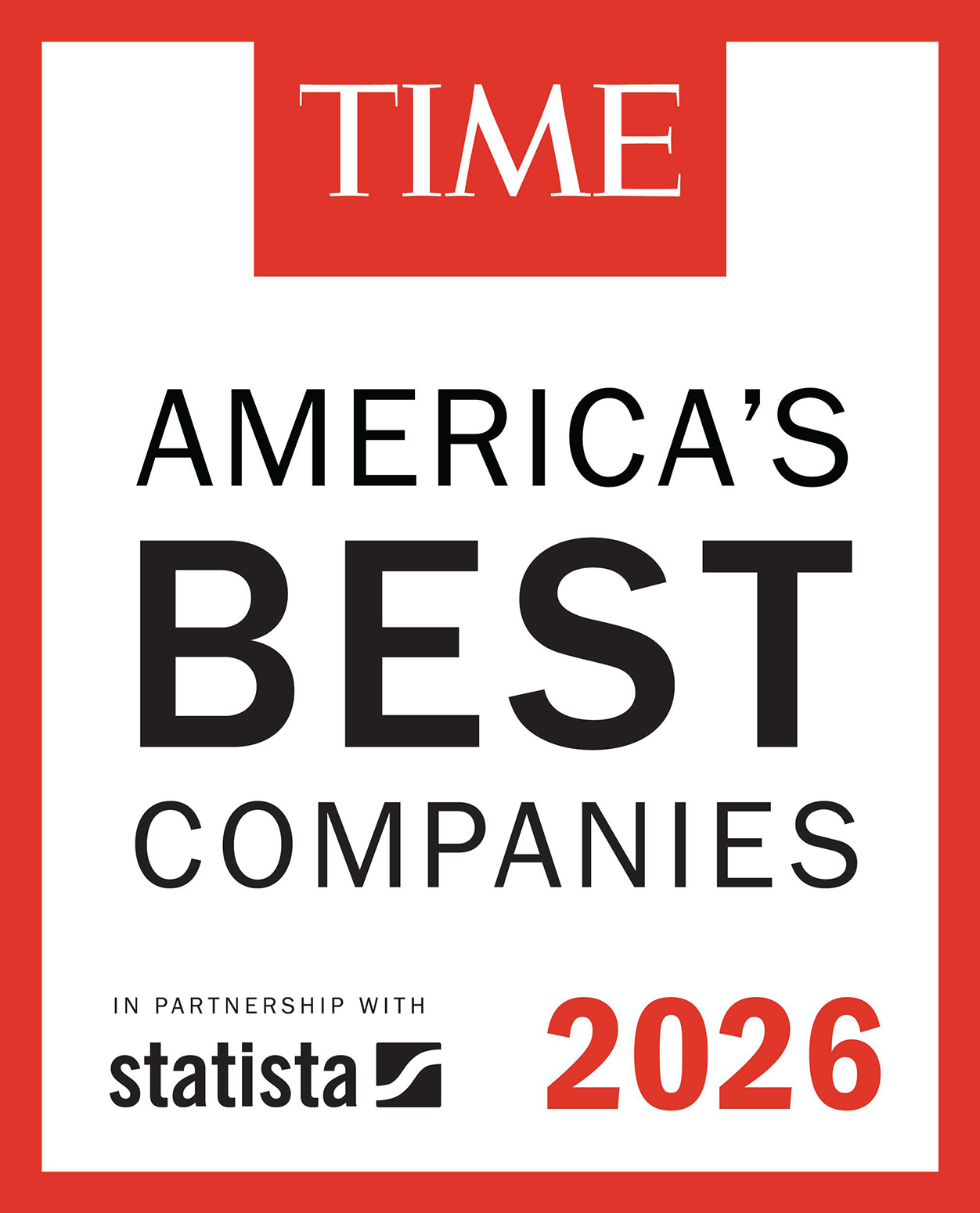 TIME Magazine's Award for America's Best Companies